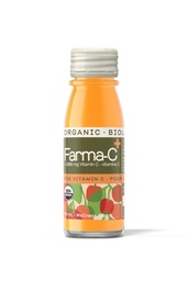 Greenhouse Juice Organic Farma-C+ Wellness Shots Vitamin C Immune Shot Cold-Pressed with Orange, Acerola Cherry, Sea Buckthorn Berry and Fermented Echinacea | Vegan & Gluten-Free (2 Oz, Pack of 12)