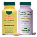 Semaine Urinary Tract & Gut Bundle for Women, Bladder Comfort + Gut Health Support, Clinically-Studied Ingredients (90 ct)