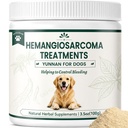 Yunan Powder for Dogs – Natural Herbal Bleeding Support, for Hemangiosarcoma, Hemoabdomen, Pericardial Effusion, Cancer Bleeding, Severe Bruising, Ulcer-Related Bleeding, Bloody Stools– 100g
