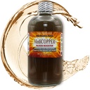 MediCOPPER® Plus Blood Booster True Colloidal Copper CuNP Nutritional Supplement - 500 mL in Clear Glass Bottle