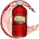 MediGOLD® Brain Booster True Colloidal Gold AuNP Nutritional Supplement - 500 mL in Clear Glass Bottle