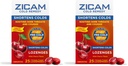 Zicam Cold Remedy Zinc Lozenges,Wild Cherry Flavor,Homeopathic,Soothes Sore Throat and Coughs,Cold Shortening Medicine,Shortens-Cold Duration,25 Count (Pack of 2)