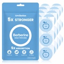 Berberine Patches 5X Stronger Formula, with L Glutamine, Chromium, Pomegranate and Cinnamon, Multi-Part Body Application, Suitable for Men and Women, 30 Days Supply