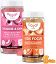 GOJOY NATURALS Kids Focus + Choline & DHA Gummies Bundle - Support for Growing Minds