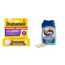 Dramamine Motion Sickness 8 Count and TUMS Antacid Chewable Tablets Extra Strength Fruit Flavor 12 Count Bundle