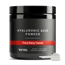 Ultra Purified Bioavailable Hyaluronic Acid Powder – for Deeper Skin Hydration – 250 mg with Vitamin C for Enhanced Absorption – 180 Servings