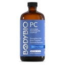 BodyBio PC - Phosphatidylcholine for Brain Health, Mental Clarity, Cognitive Function, Cellular Repair & Healthy Aging, Phospholipid Complex Supplement for Gentle Daily Detox 16 FL OZ