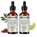 Velora Red Yeast Rice Cholesterol Cleanse, Velora Nutrition Citrus Bergamot Red Yeast Rice, Drops with Soursop, Olive Leaf, Vitamin C+d, Natural, Non-GMO, Vegan 2 Fl Oz (2Pc)