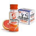 Syncron Pre Workout Sports Drink Backed by Shohei Ohtani, Aluminum Bottle, No Sugar & Caffeine Free Pre Workout Drink with L-Arginine, L-Citrulline & BCAAs for Training, Grapefruit, 6 Pack, 2 oz