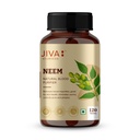 Jiva Ayurveda Neem Tablets - 120 Count | Pure Neem Leaf Extract for Skin Health & Complexion Support | Herbal Dietary Supplement for Natural Internal Cleansing | Vegan, Non-GMO & Gluten-Free
