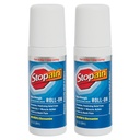 Stopain Pain Relief Roll On Gel 3oz (2 Pack) USA Made, Max Strength Fast Acting with MSM, Glucosamine, Menthol for Arthritis, Lower Back, Knee, Neck, HSA FSA Approved Topical Analgesic Products