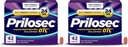 Prilosec OTC, Omeprazole Delayed Release, Acid Reducer, Treats Frequent Heartburn for 24 Hour Relief, 1 Doctor Recommended Brand, 42 Count (Pack of 2)