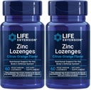 Life Extension Zinc Lozenges – Citrus-Orange Flavor for Healthy Protein Synthesis & Immune Health-Inflammation Management Supplement Gluten-Free, Non-GMO – 60 Vegetarian Lozenges (Pack of 2)