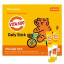 KWANGDONG Vita500 Multivitamin Powder Daily Stick, Improve Strong Immune, & Energy Boost with Vitamin C 500mg, and Vitamin B Complex (70 Sticks of 500mg)