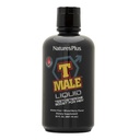 NaturesPlus T Male Liquid - 30 fl oz - Mixed Berry Flavor - Promotes Muscle Gain & Stamina - Vegetarian, Gluten Free - 30 Servings