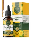 HERBAMAMA Dandelion Root Extract for Liver Detox – Lymphatic Drainage Drops – Dandelion Root Supplement – Non-GMO, Alcohol & Sugar-Free Liver Support Supplement - 28-Day Supply