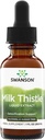 Swanson Milk Thistle Liquid Extract (Alcohol- & Sugar-Free) 1 fl Ounce (29.6 ml) Liquid