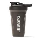 Protein Shaker Bottle — 20oz — Snap-Fit Agitator for Smooth Lump-Free Mixes — Leak-Proof BPA-Free Gym Shaker with Measuring Scale for Fitness and Everyday Use — Black