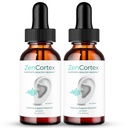 IDEAL PERFORMANCE Zencortex Tinnitus Relief for Ringing Ears Drops, Zencortex Ring Clear Tinnitus Drops, Tinnitus Treatment Supplement, Ear Ringing Relief Tinnitus, Zen Cortex Reviews (2 Pack)