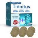 Tinnitus Relief for Ringing Ears, Tinnitus Relief Patches, 50 Pcs Support Ear Noise and Buzzing Relief, Natural Herbal Formula Protect Ear Health, Improve Hearing Comfort, Long-Lasting Effective