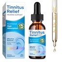 Tinnitus Relief for Ringing Ears,Natural Herbal Drops,Reduces Ear Noise and Improves Hearing for Men & Women, 2Fl Oz