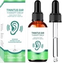 Tinnitus Relief for Ringing Ears, Ear Care Drops Promote Ear Comfort and Clarity, Effective Tinnitus Treatment Reduces Ears Noise and Improves Hearing in Both Men and Women, AMN