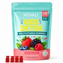 Novali Zeolite Kids Gummies, Multivitamin Gummies for Daily Wellness Support, Mineral-Based Supplement Mixed Berry Flavor-60 Count