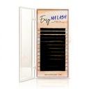 Easy Fan Professional Eyelash Extensions Black D 0.05, 7-15mm Mix - Self-Fanning Rapid Blooming Russian Volume Individual Lashes (D 0.05, 7-15 mm)