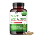 VITAL HERBAL Organic Olive Fruit & Leaf with Hawthorn Berry Capsules – 150 Capsules – Supports Overall Health, Antioxidant & Immune Function