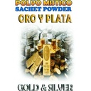 6 Pieces BRYBRADAN Gold & Silver Powder-ORO Y Plata POLVO EN Bolsa 1/2 OZ 14 GR