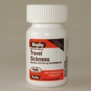 85207 Meclizine Chewable Tablets 25mg (Pack of 100)