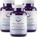 Relumins 1650mg L-Glutathione Complex with Hyaluronic, Alpha Lipoic, Rose HIPS, Vitamin E & Riboflavin, for a Summer Glow Skin – Your Radiant Skin Starts Here, Made in USA – 90 Caps x 3 Bots