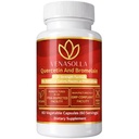 Quercetin with Bromelain - 500 mg Quercetin (from Quercetin Dihydrate) + 100 mg Bromelain per Capsule - 60 Vegetable Capsules - Vegan, Non-GMO