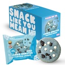 CHUNKYFIT Cookie Monster Protein Cookie - Made with Coconut Oil, Collagen and a Touch of Honey, Soft Baked Balanced Snack, Good for Post Workout Recovery, 16g Protein - 1.95 OZ - 10 Pack