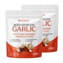 Resilia Odorless Aged Garlic Extract 600 mg softgels with CoQ10 Ubiquinol and Vitamin K2 (as MK-7), 20-Month Matured Garlic, 120 Softgel (Pack 2)