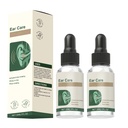 Ear Care Drops Gentle Formula, Natural Ingredients, Relieve Tinnitus by Unblocking Secretions, Easy to Use & Portable for Men & Women, for Daily Ear Hygiene(2PCS)