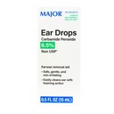 MAJOR Ear Drops Earwax Removal Aid 0.5oz 15mL Carbamide Peroxide 6.5% USA (3 Pack)