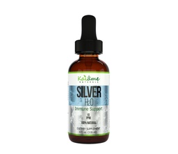 Kaiame Naturals κολλοειδές ασήμι, ιωνικό ασημένιο διάλυμα, 10 PPM, μεγάλο 4 oz σταγονόμετρο σε γυάλινη φιάλη, φυσικό ανοσοποιητικό συμπλήρωμα υποστήριξης, ασφαλές για ενήλικες, παιδιά και κατοικίδια