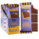 Kelsi's Double Fudge Brownie Batter Bites, 8 Pack - Whole Ingredients, Healthy Brownie Bites, Dairy Free, Gluten Free, Soy Free Chocolate, Zero Refined Sugar, Paleo, Minimally Processed, Healthy Snack Alternative for Adults & Kids