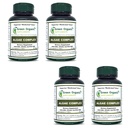Algae, Fucoidan, Blue Green Algae, Kelp, Bladderwrack, Chlorella, Spirulina, Irish Moss, Dulse, 90 VCaps, High Absorbable, Non-GMO, Gluten-Free (Pack of 4)