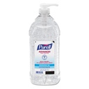 Purell Advanced Hand Sanitizer Refreshing Gel, Clean Scent, 2-Liter Pump Bottle 9625-04 (Pack of 4)