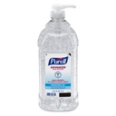 Purell Advanced 9625-02-EC Hand Sanitizer Refreshing Gel, cl Scent, 2 L, Tabletop Pump Bottle, 2-Pack