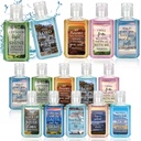 50 Pcs Christian Mini Hand Sanitizer Bulk Bible Verse Hand Sanitizer Religious Inspirational Favors 1fl oz Travel Size Hand Soap Gift for Pastor Church Prayer Christian Mother Party(Landscape)