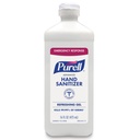 Purell Advanced Hand Sanitizer Refreshing Gel, Clean Scent, 16 fl oz Flip Cap Bottle (Pack of 12) - 9636-12-S