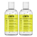 Lemyn Organics Medical‑Grade Hand Sanitizer Gel – 97 % Organic | 70 % USP Ethyl Alcohol | Moisturizing Aloe + Hyaluronic Acid | Freshly Made in USA | 8oz Bottle with Flip top (PACK OF 2)