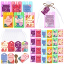 Frienda 72 Pcs Mini Hand Sanitizer Spray Bulk Portable Power Mist Travel Size Hand Sanitizer Spray Thank You Appreciation Gifts for Teacher Coworker Employees (Pocket,Rainbow)