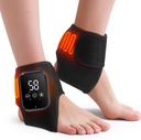 2PCS Foot Massager for Neuropathy, 3-in-1 Cordless Foot and Ankle Massager for Heel, Arch & Ankle Relief, 2000mAh Rechargeable, Black