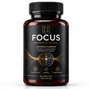 ZZEN Nootropic Supplement for Focus & Mental Clarity – Daily Brain Support with Natural Adaptogens, Vitamins & Cognitive Support Blend – Energy & Productivity Capsules for Men & Women (1)