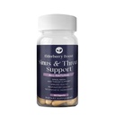 Elderberry Boost Sinus & Throat Support Capsules – Supports Healthy Histamine Levels, Seasonal Congestion & Scratchy Throat Comfort – with Quercetin, Bromelain & Nettle Leaf – 60 Capsules