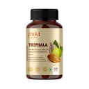 Jiva Ayurveda Triphala Tablets | 100% Organic Triphala Herbal Supplement | Traditional Ayurvedic Three Fruit Formula | Daily Digestive & Gut Wellness | 120 Tablets